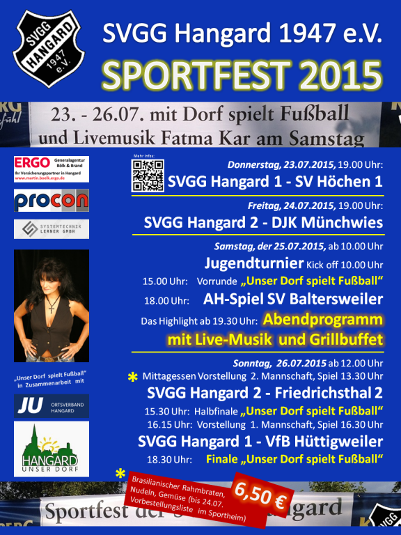 Sportfest Plakat