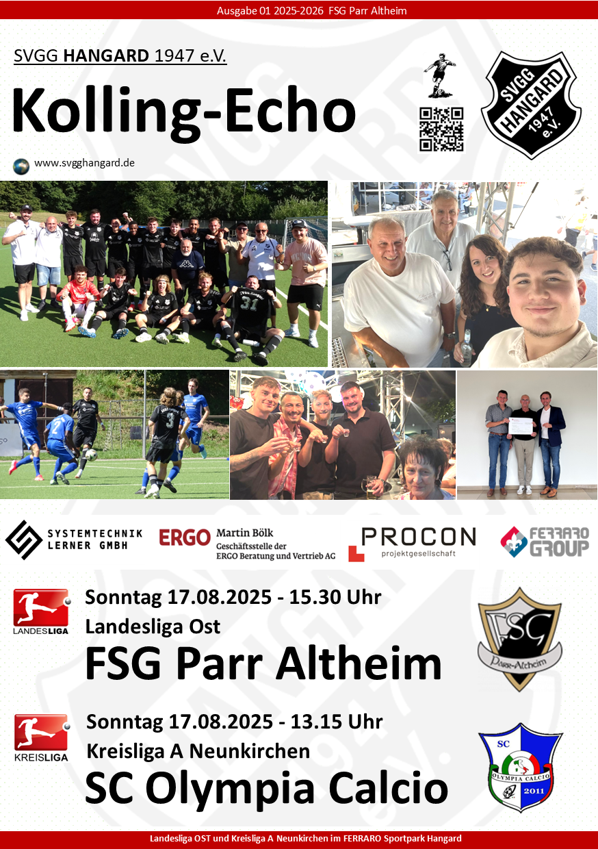 Kolling-Echo – Vorschau