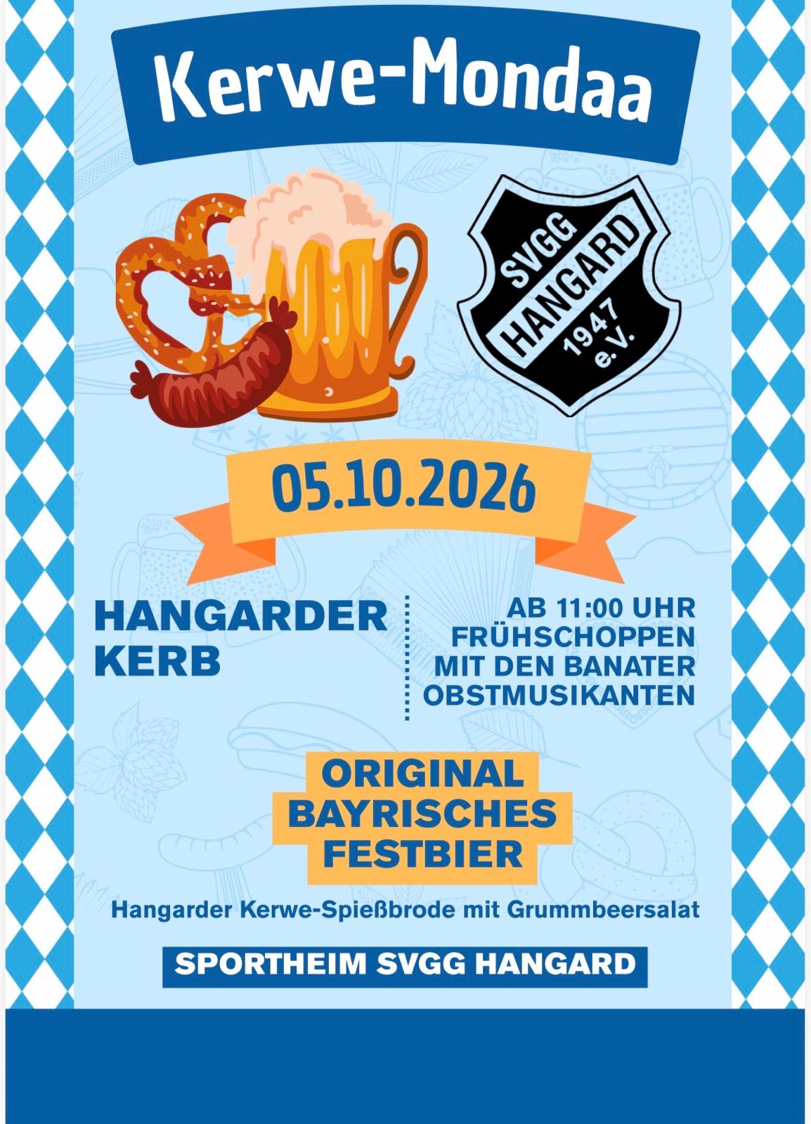 Die SVGG HANGARD ist dabei !!!